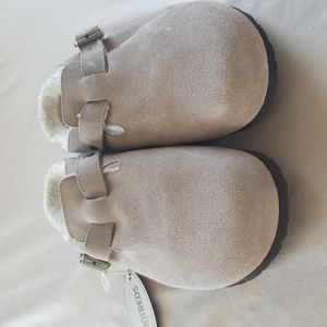 Women close slip on shoes.